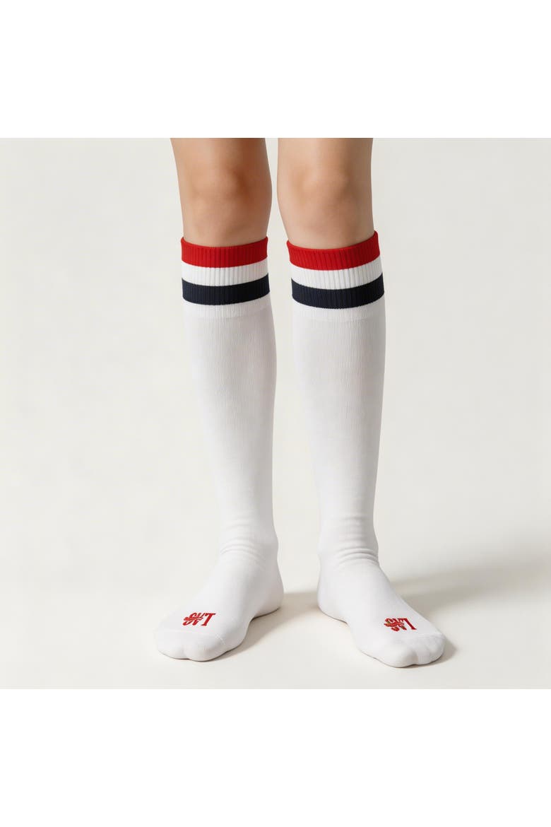 Com-pressi-on Me Socks, Main, color, Red,white,blue