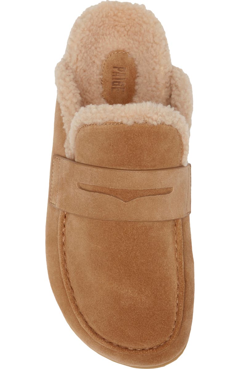 PAIGE Wynn Genuine Shearling Mule, Alternate, color,
