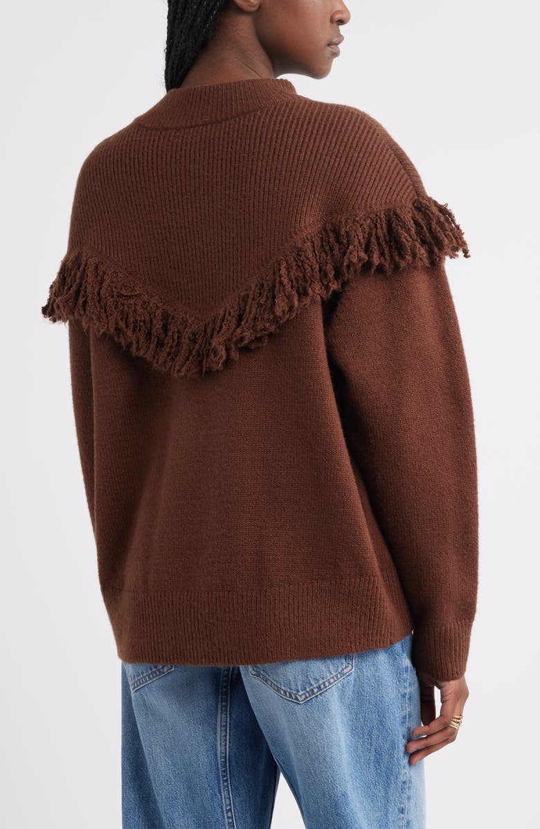 Treasure & Bond Novelty Fringe Sweater, Alternate, color,