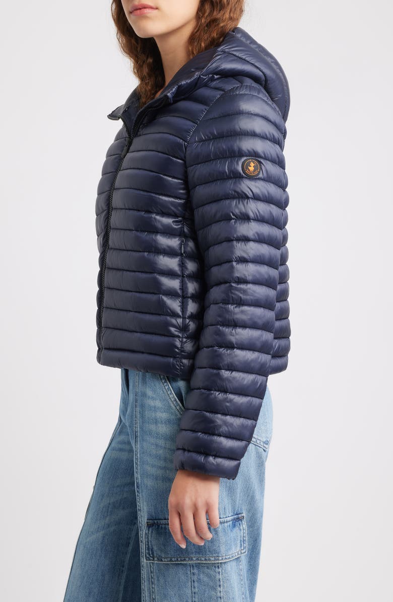 Save The Duck Babe Puffer Jacket, Alternate, color, Blue Black