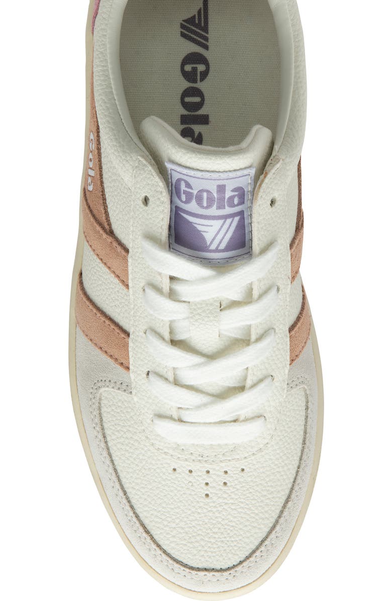 Gola Classics Grandslam Trident Sneaker, Alternate, color, White/ Cameo/ Lily