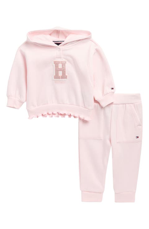 Logo Fleece Hoodie & Joggers Set (Baby)