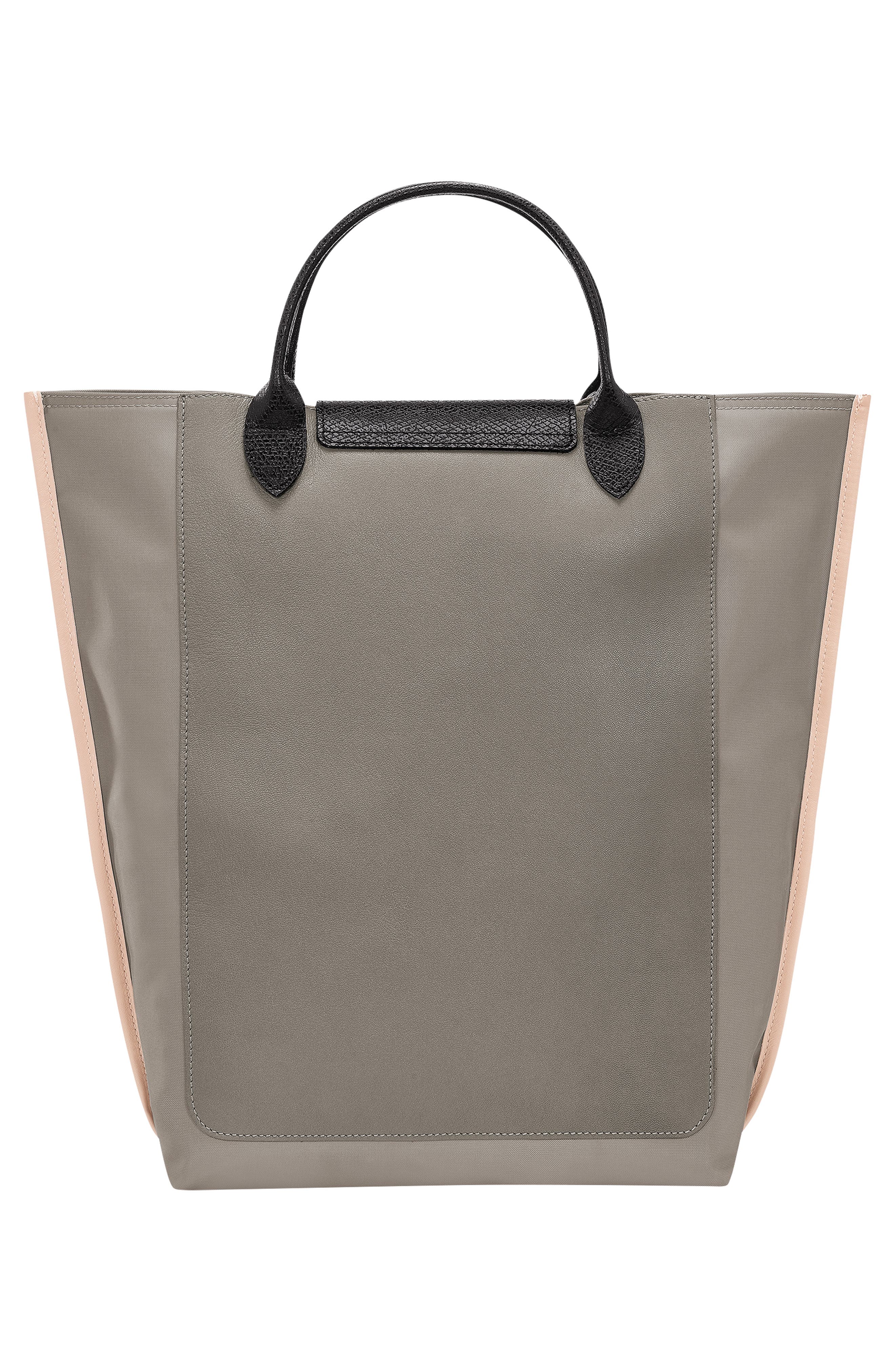 Longchamp Medium Cabas Replay Recycled Canvas Tote, Alternate, color, 