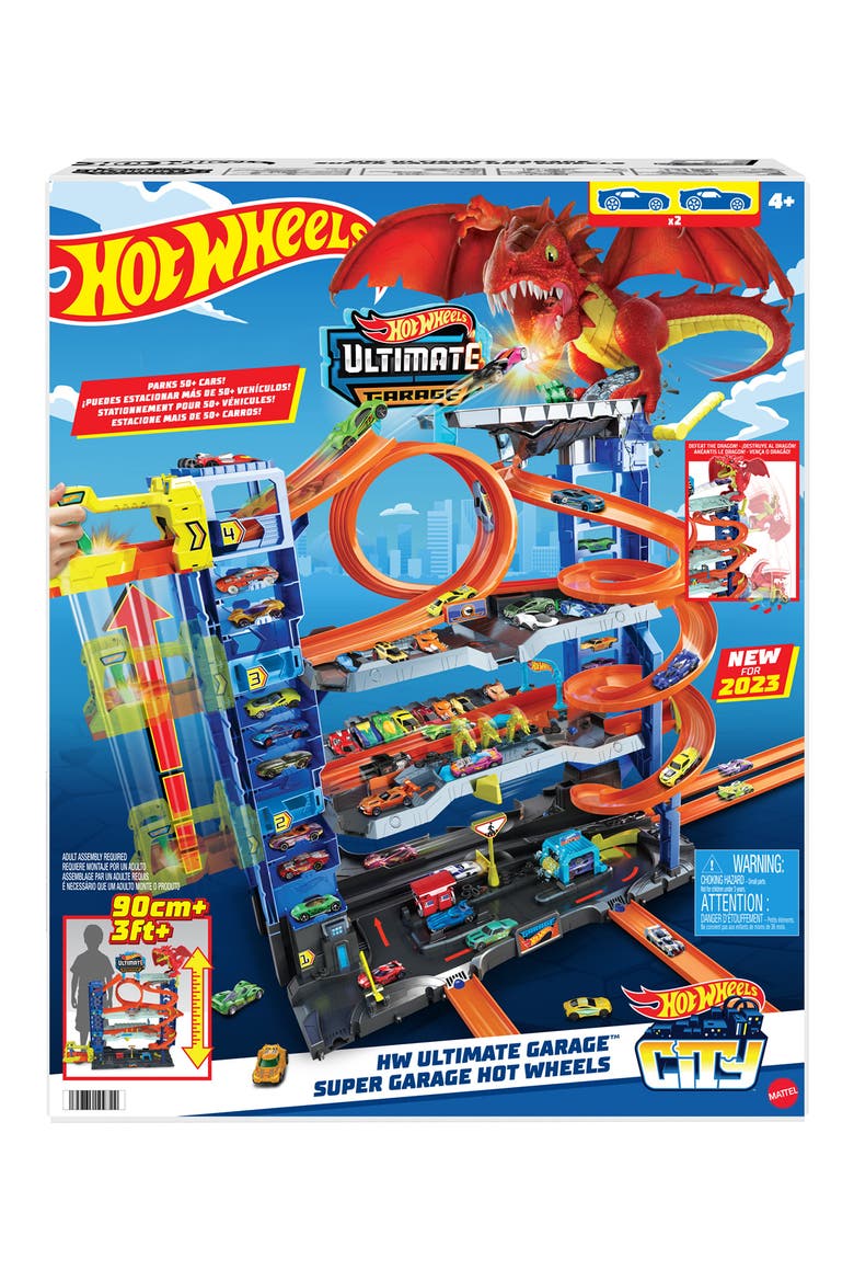 Hot Wheels® 25-Piece City Garage Drag, Main, color, NONE