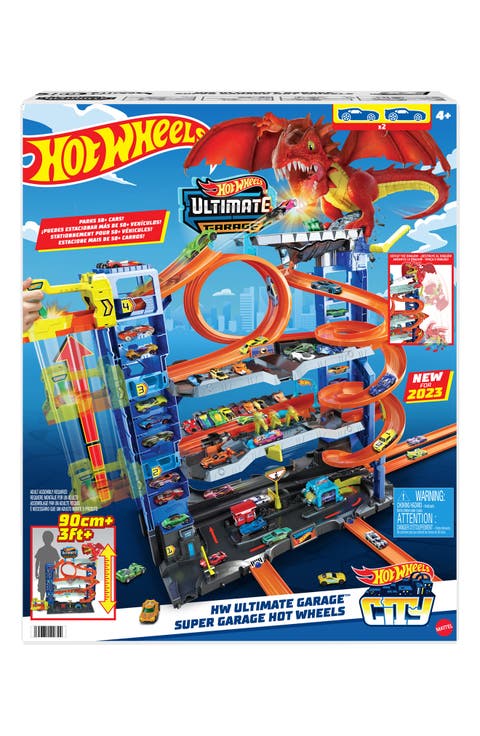 Hot Wheels® 25-Piece City Garage Drag