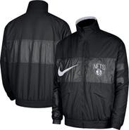 Nike Men's Nike Black Brooklyn Nets Courtside Versus Capsule Full-Zip Jacket
