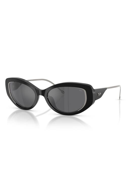 Shop Diesel ® Geck-d 54mm Oval Sunglasses