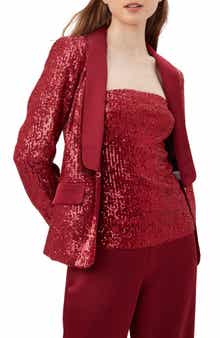 Trina Turk Al Sequin Blazer
