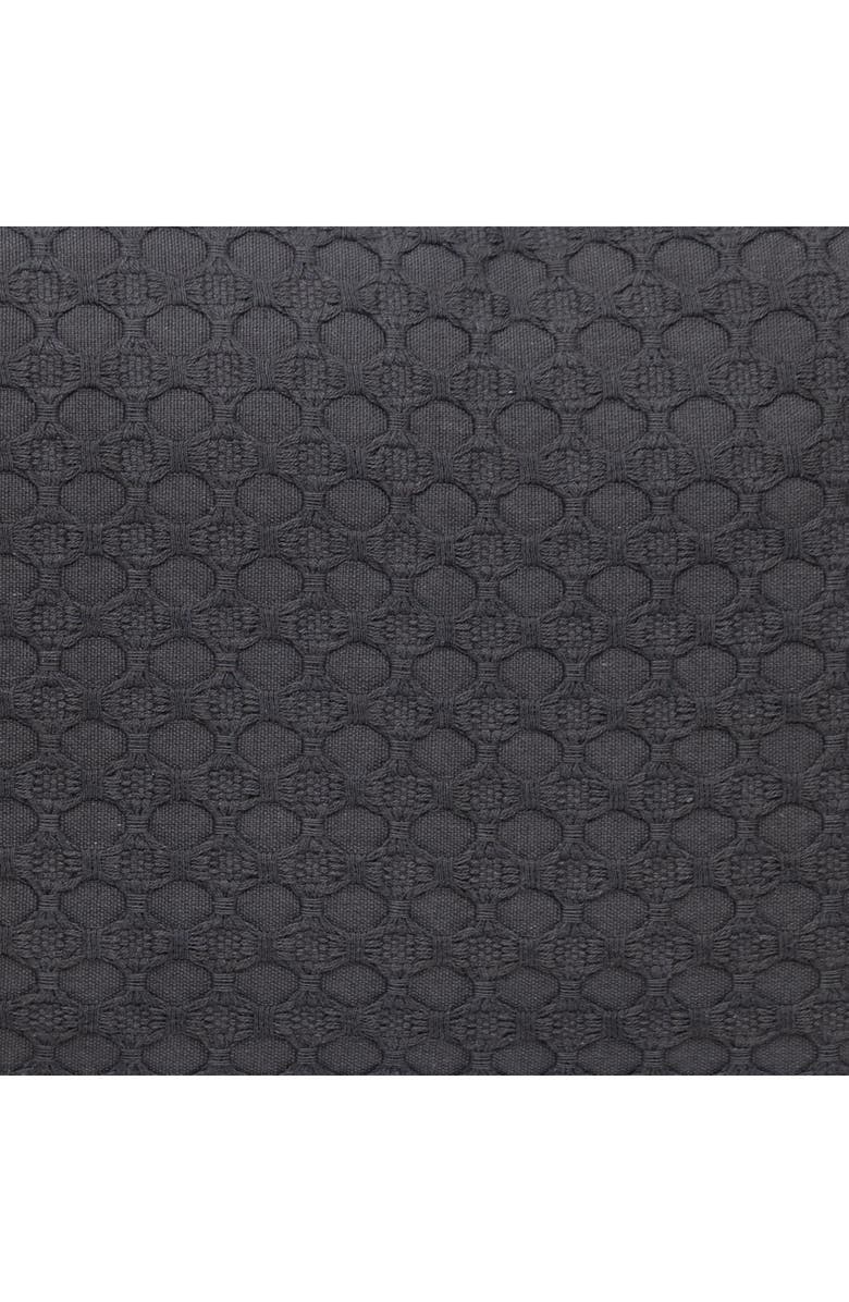 PARKLAND COLLECTION Embossed Throw Pillow, Alternate, color, Gray