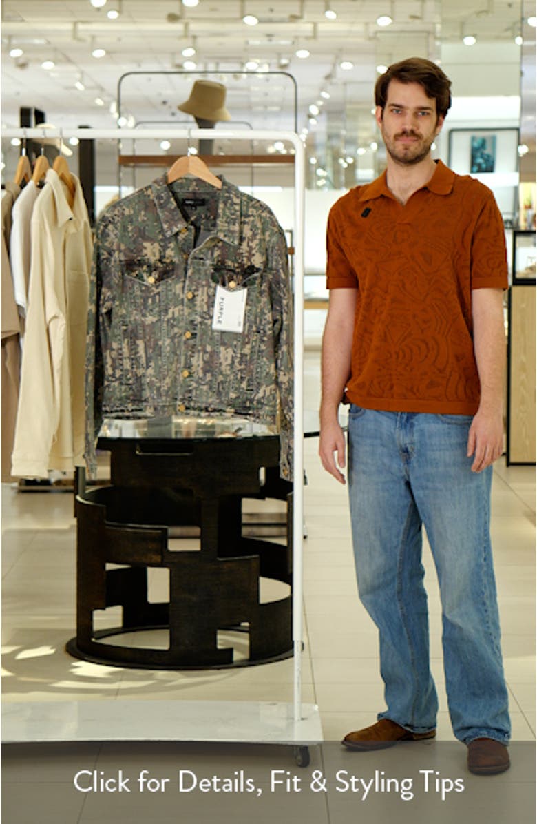 Militaire Buckshot Camo Trucker Jacket, sales video thumbnail