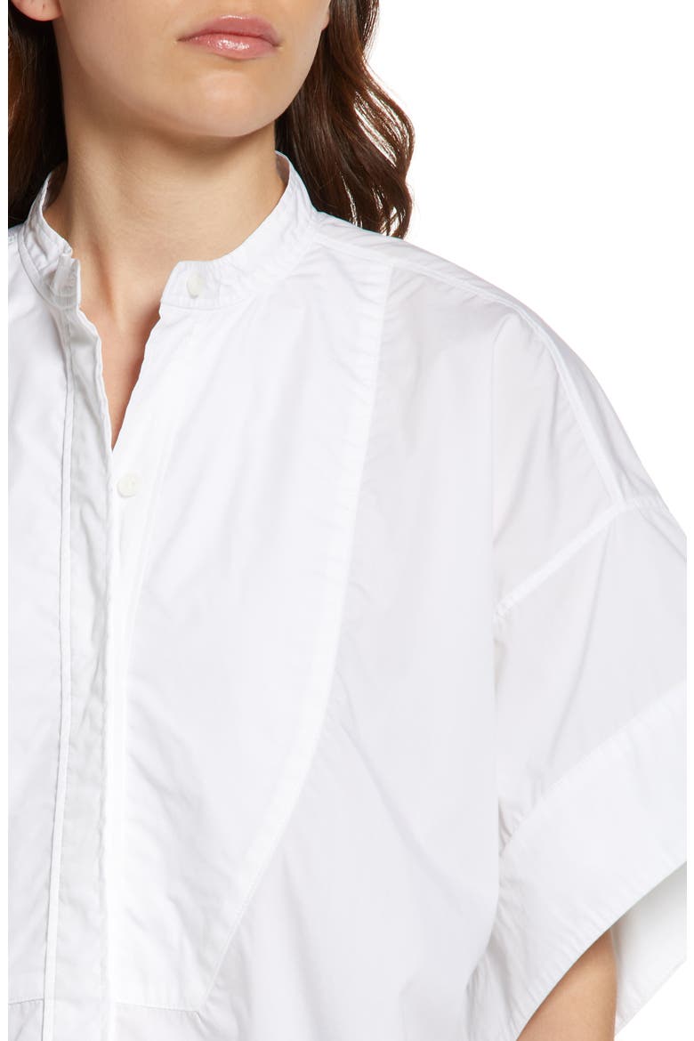 Women's Laura Oversize Poplin Shirt, Alternate, color, WHITE