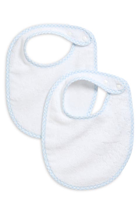 Set of 2 Organic Cotton Terry Bibs