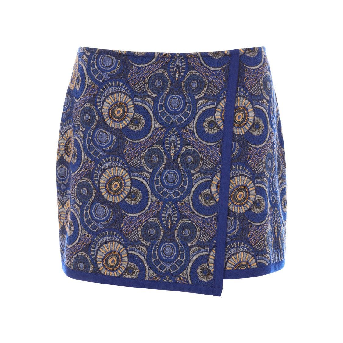 KAHINDO Praia Skirt in Blue 