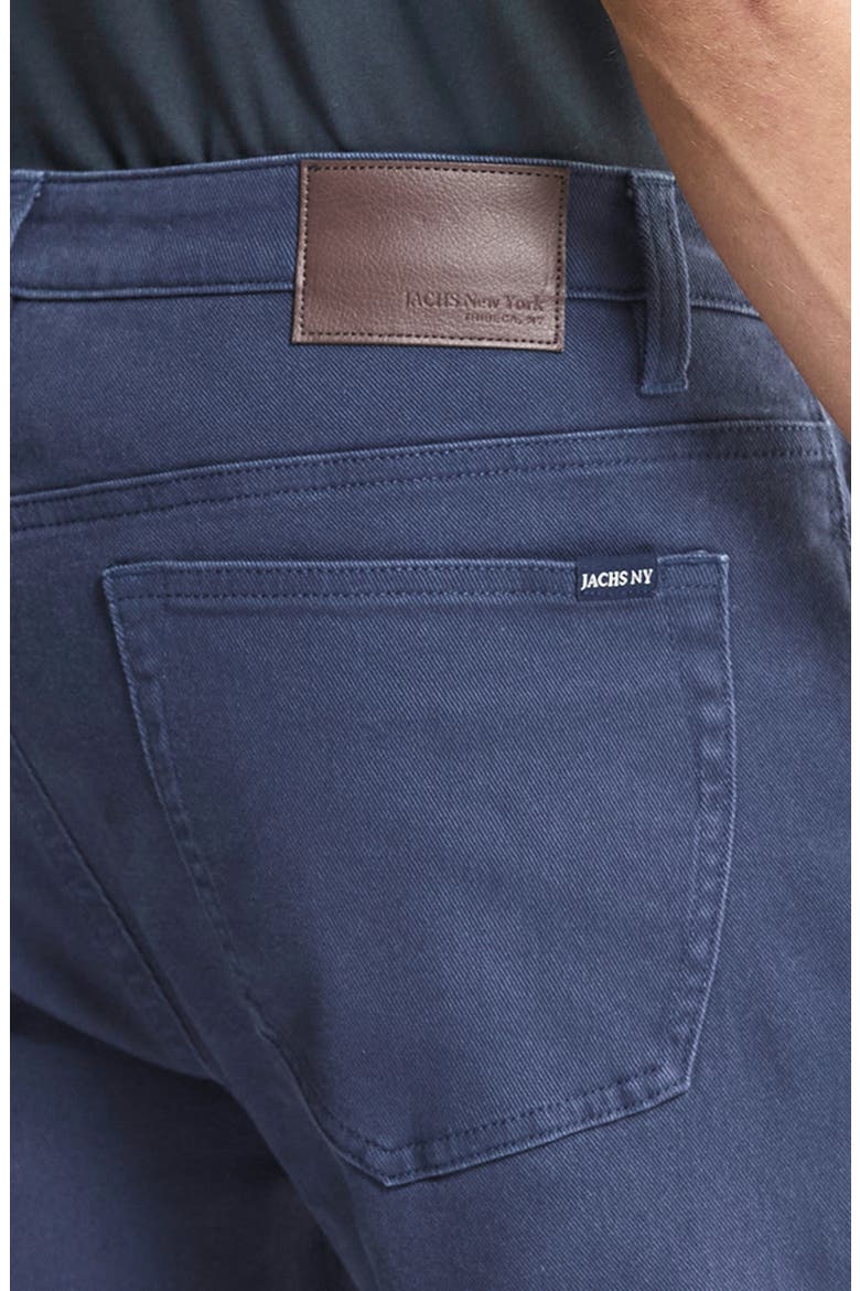 Flannel Lined Bull Jeans, Alternate, color, NAVY