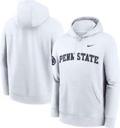Nike Men's Nike White Penn State Nittany Lions 2025 Sideline Club Fleece Pullover Hoodie
