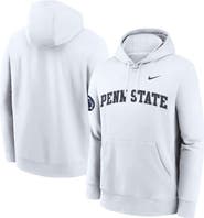 Nike Men's Nike White Penn State Nittany Lions 2025 Sideline Club Fleece Pullover Hoodie