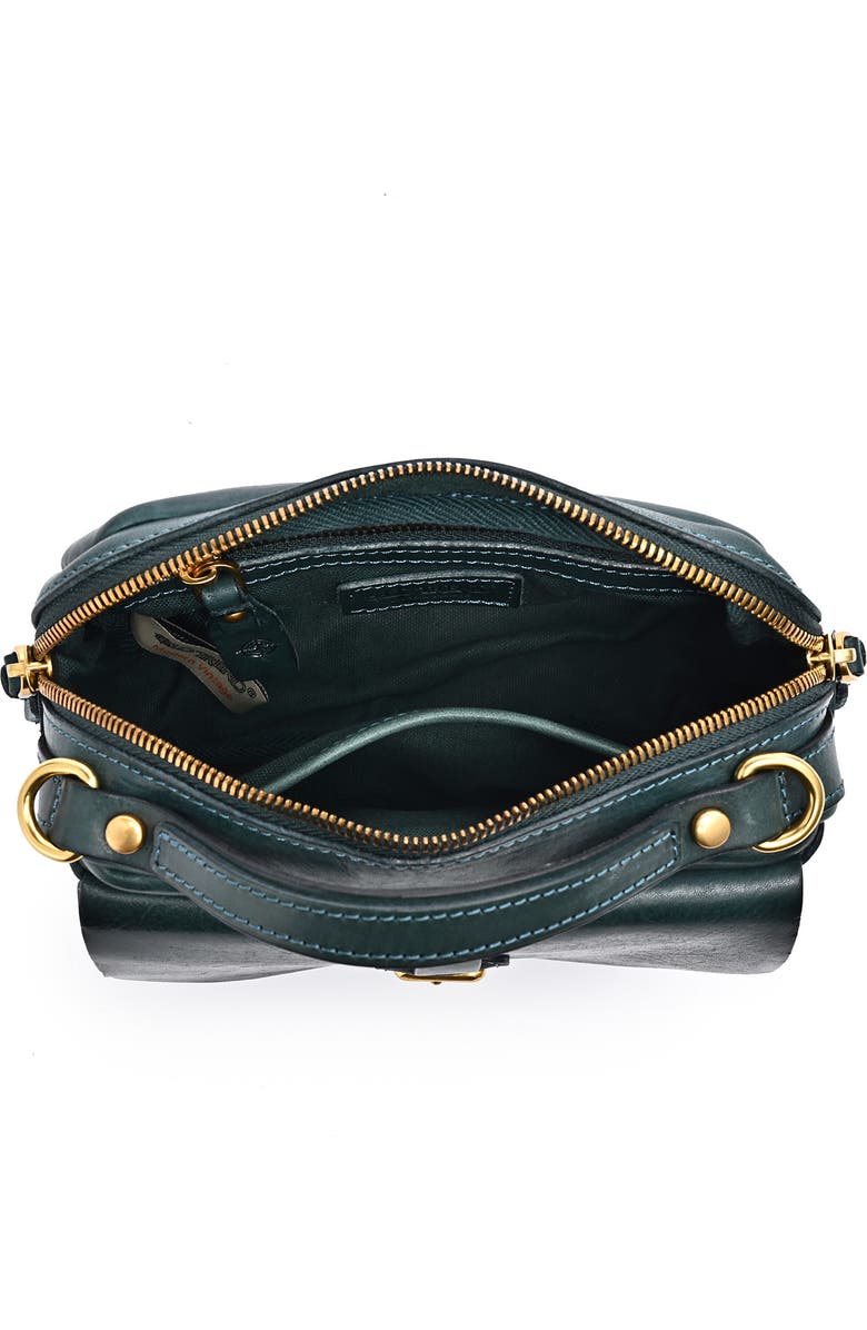 OLD TREND Ficus Leather Crossbody Bag, Alternate, color, Turquoise