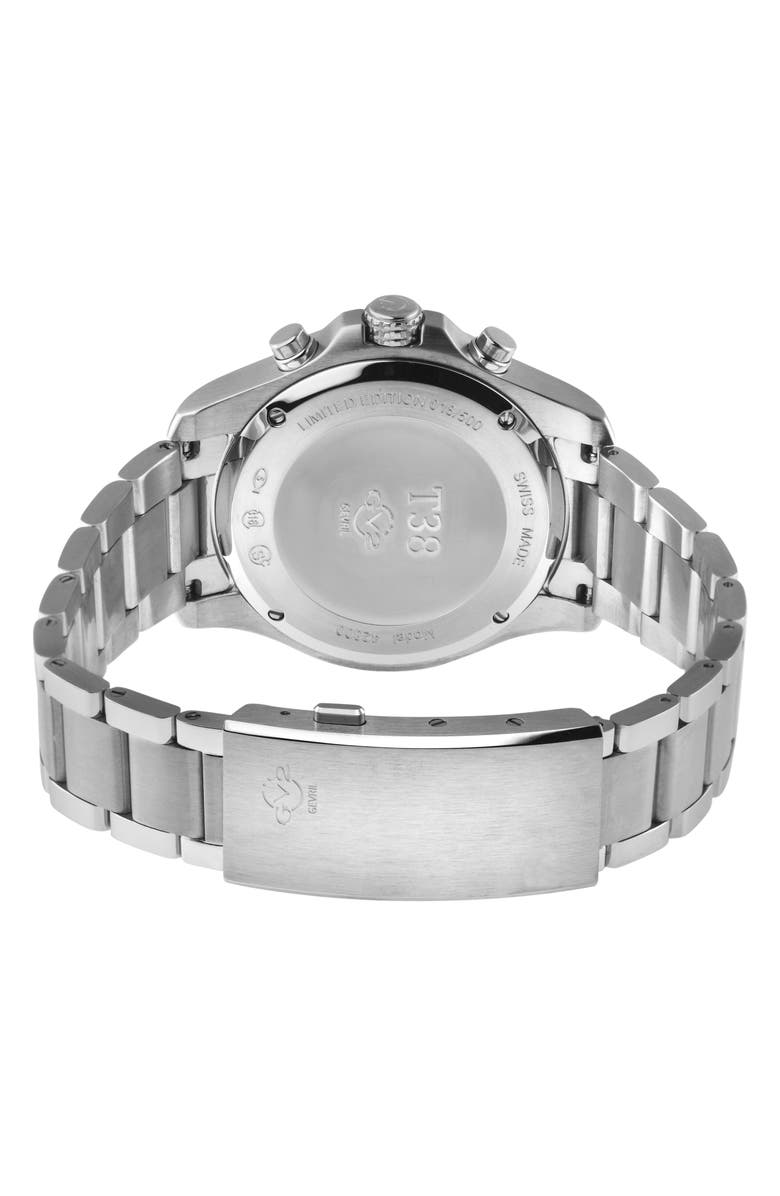 GV2 T38 Bracelet Watch, 45mm, Alternate, color, Stainless Steel