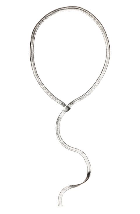 Celine Lariat Necklace