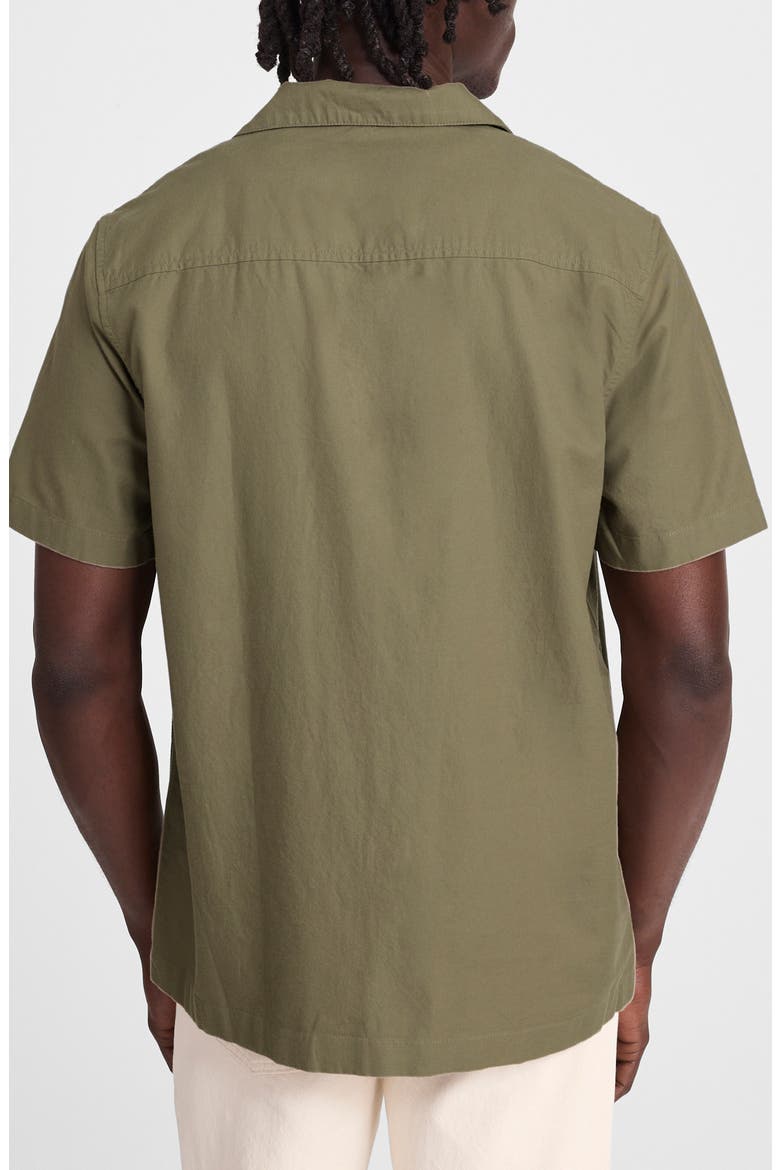 Twill Camp Shirt, Alternate, color, PRESSED SAGE