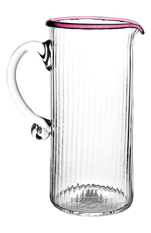 Juliska Nell Pitcher, Watercress In Blush