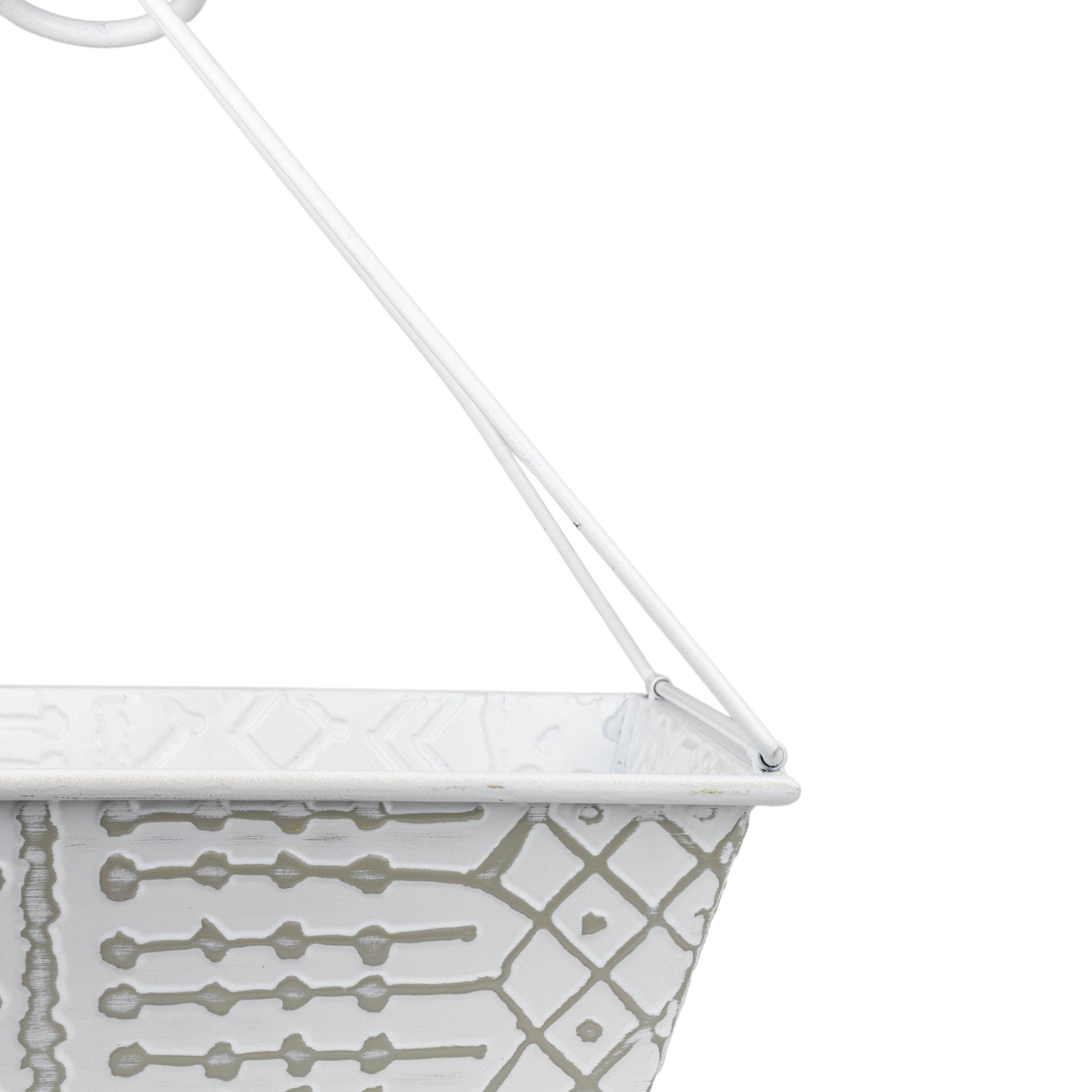 Foreside Home & Garden Metal Caddy - Thumbnail 5