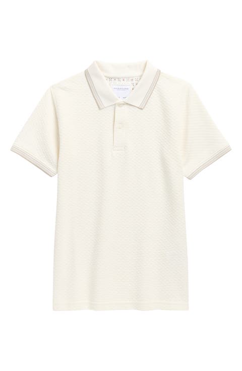 Kids' Tipped Cotton Knit Polo (Big Kid)
