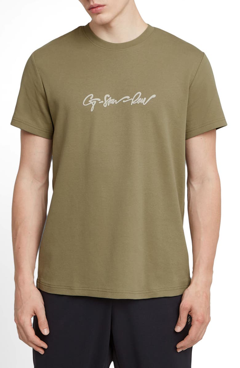 G-STAR G-Script Graphic T-Shirt, Main, color,