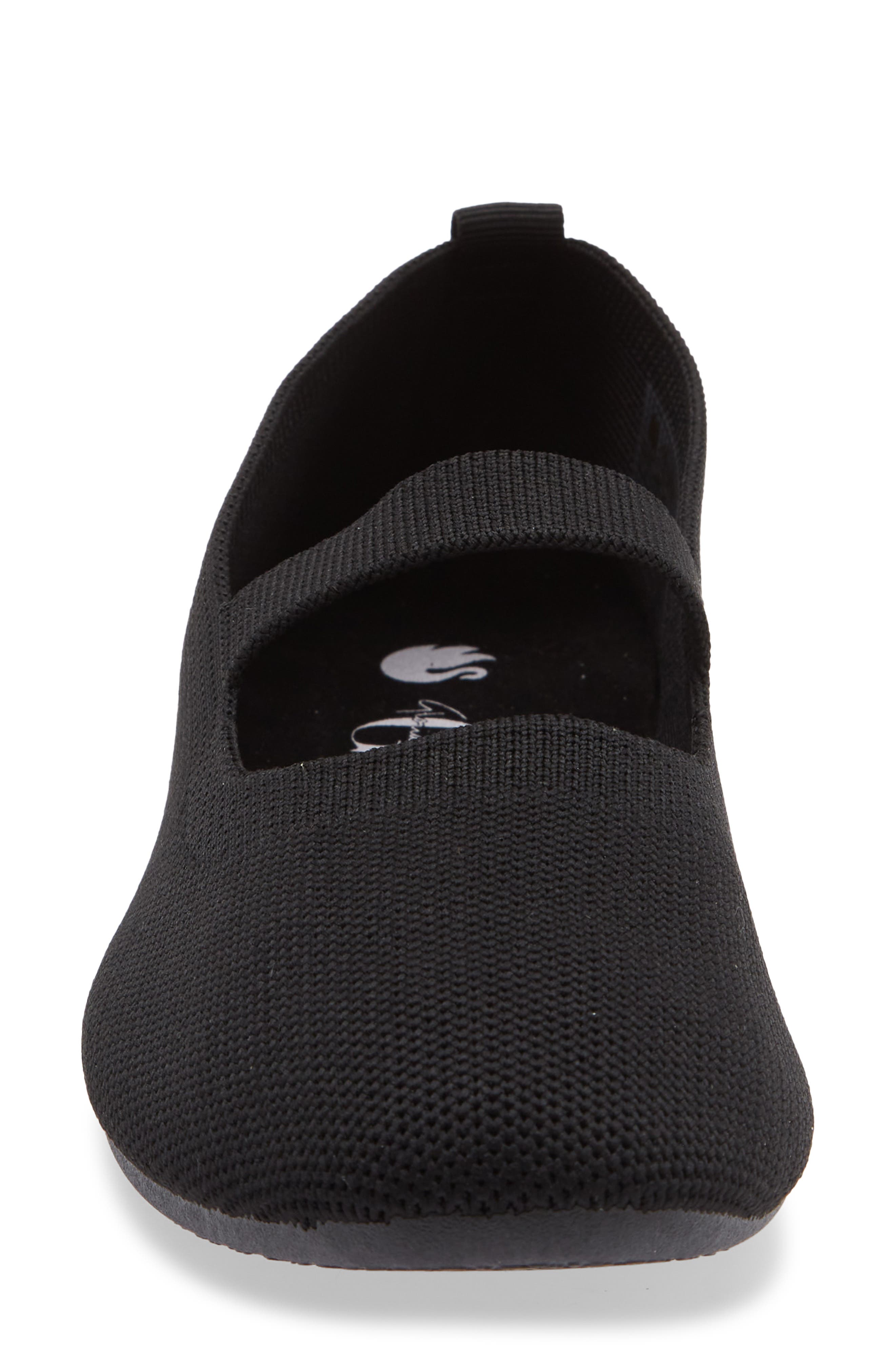 GLORIA VANDERBILT Solana Knit Mary Jane Flat, Alternate, color, Black