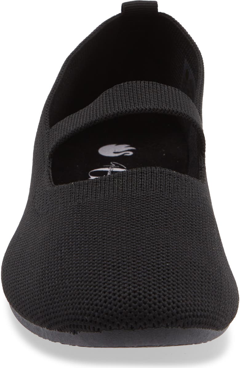 GLORIA VANDERBILT Solana Knit Mary Jane Flat, Alternate, color, Black