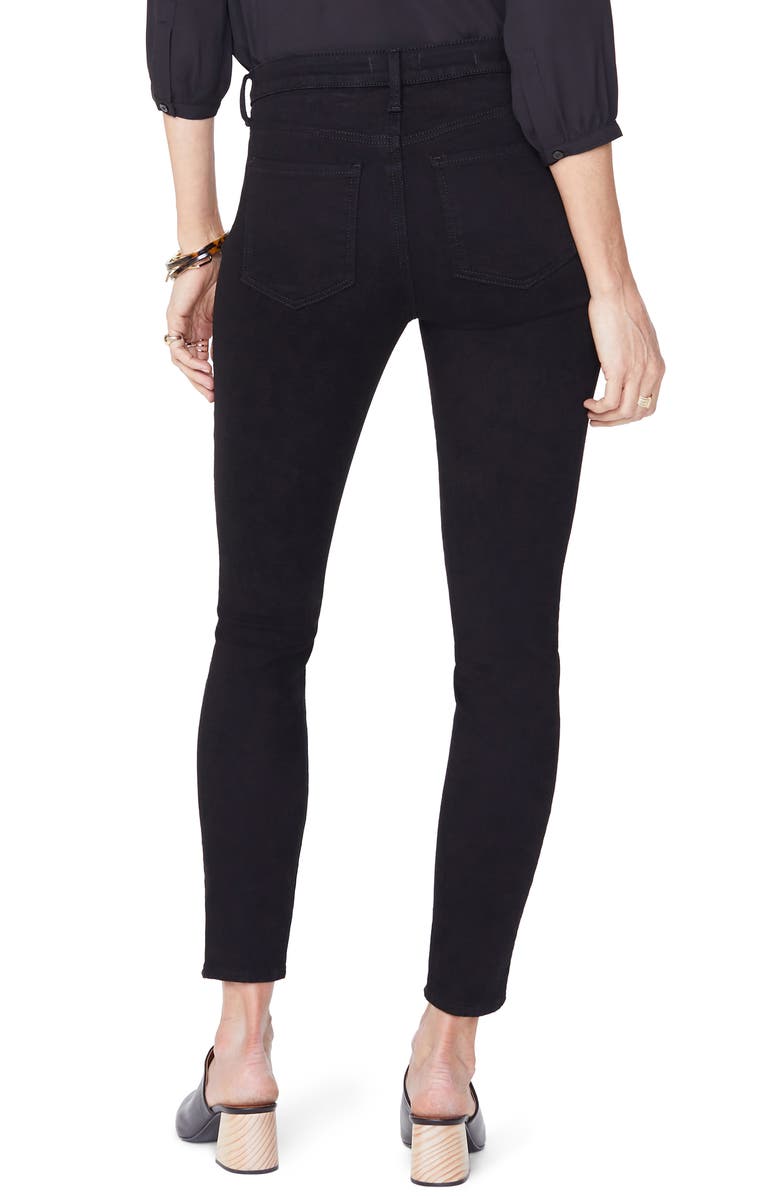 NYDJ Ami Skinny Jeans, Alternate, color, Black