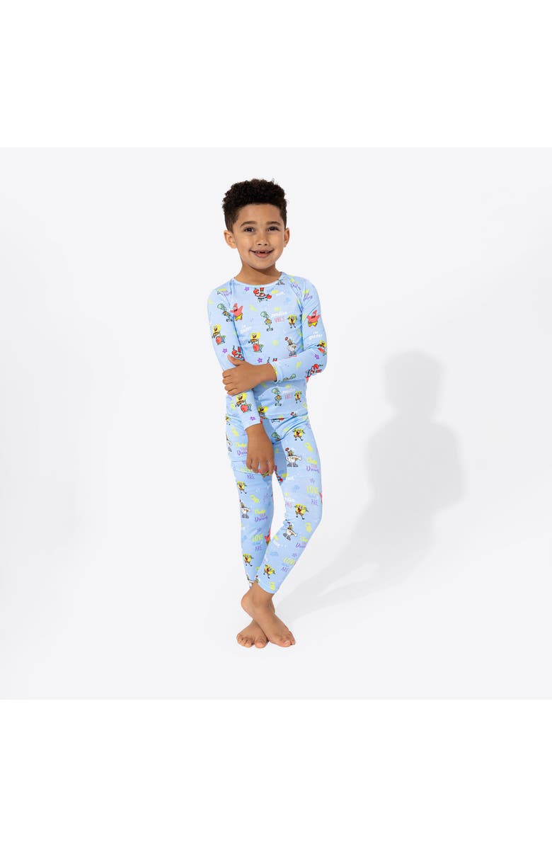 Bellabu Bear Kids' SpongeBob Set of 2 Piece Pajamas, Alternate, color, Spongebob