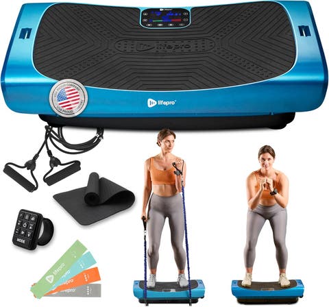 Rumblex pro 4D Motion Vibration Plate Exercise Machines for Lymphatic Drainage Fat Burn & Toning Triple Motor Technology