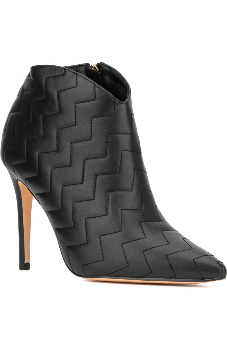 NEW YORK AND COMPANY Yesenia Quilted Bootie, Main, color,