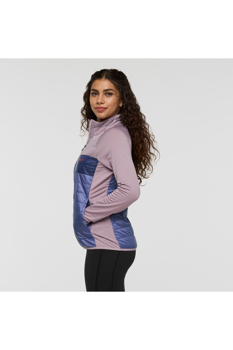 Capa Hybrid Insulated Jacket - Women's, Alternate, color, Quartz and Blue Smoke