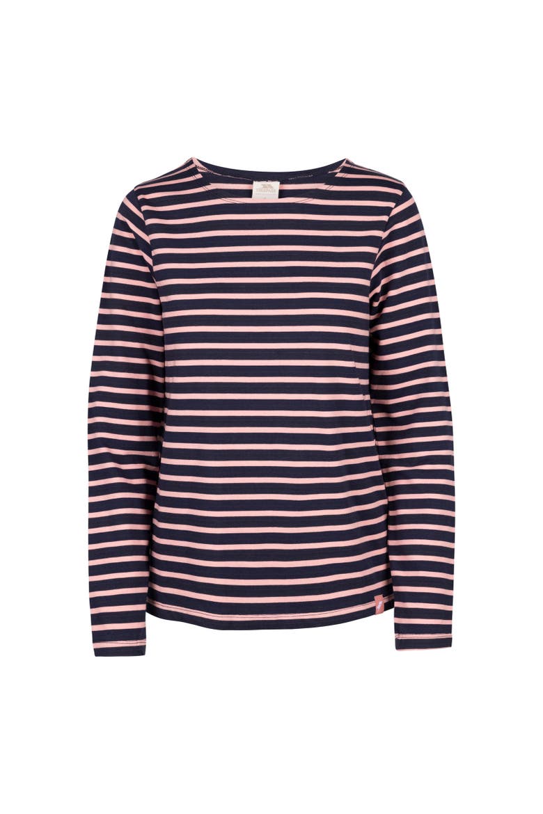 Karen Yarn Dyed Stripe Shirt, Main, color, Pink Shell
