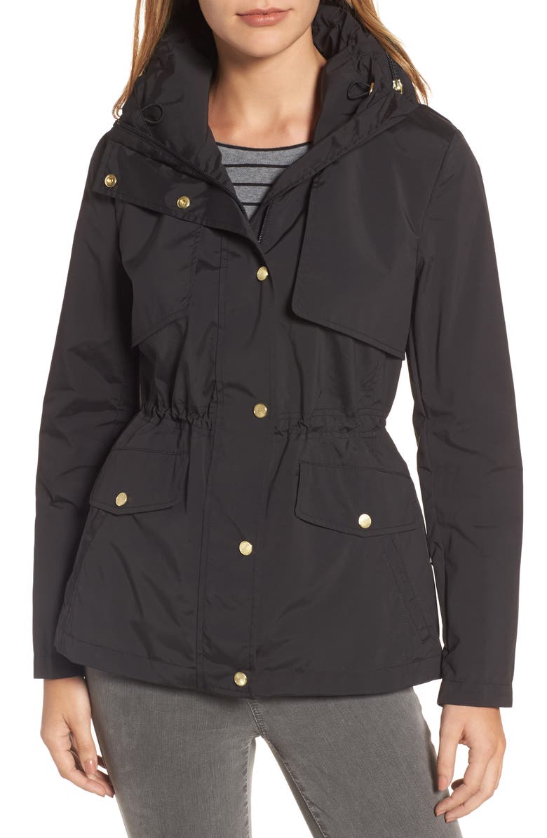 Cole Haan Water Repellent Hooded Parka, Main, color, 