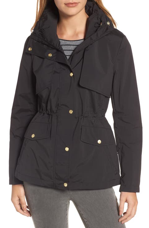 Water Repellent Hooded Parka