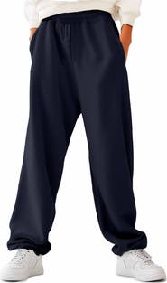 Dalix Mens Ghost Embroidered Fleece Sweats Pants