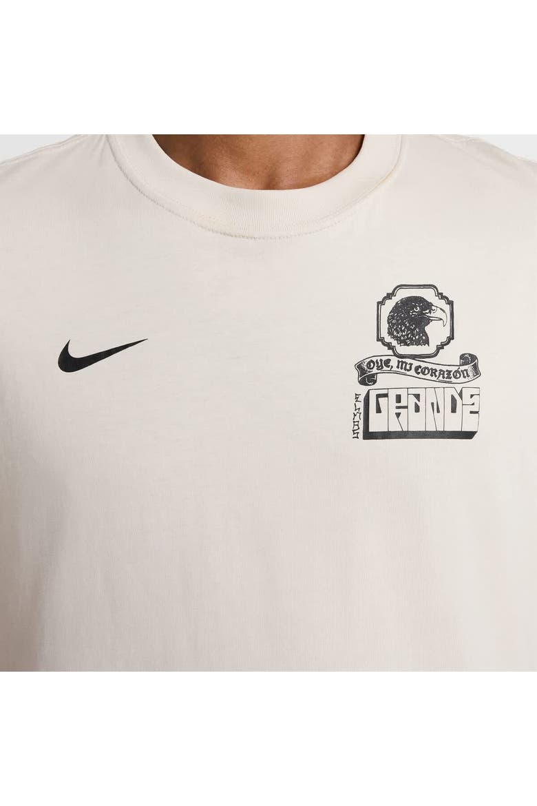 Men's Nike White Club America CA x CA Authentic T-Shirt, Alternate, color, Cream