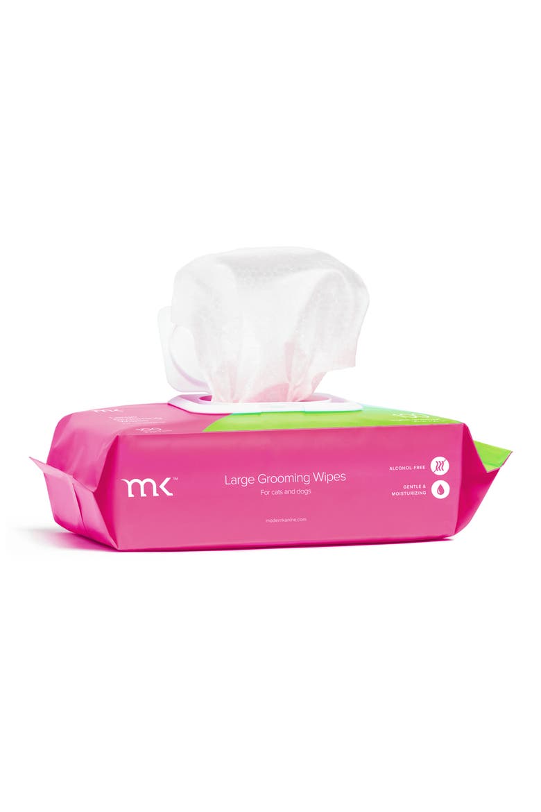 Pet Grooming Wipes, Alternate, color, PINK/ GREEN