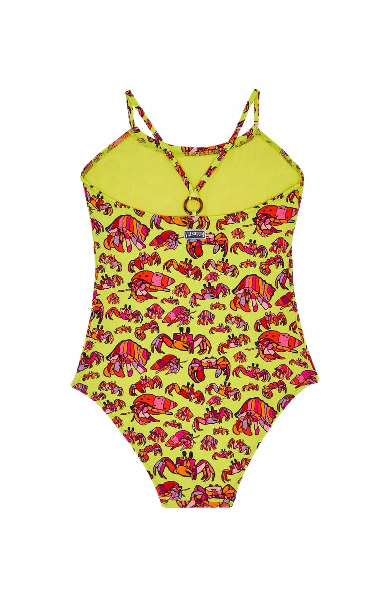 Vilebrequin Kids' Hermit Crabs One-Piece Swimsuit, Alternate, color,