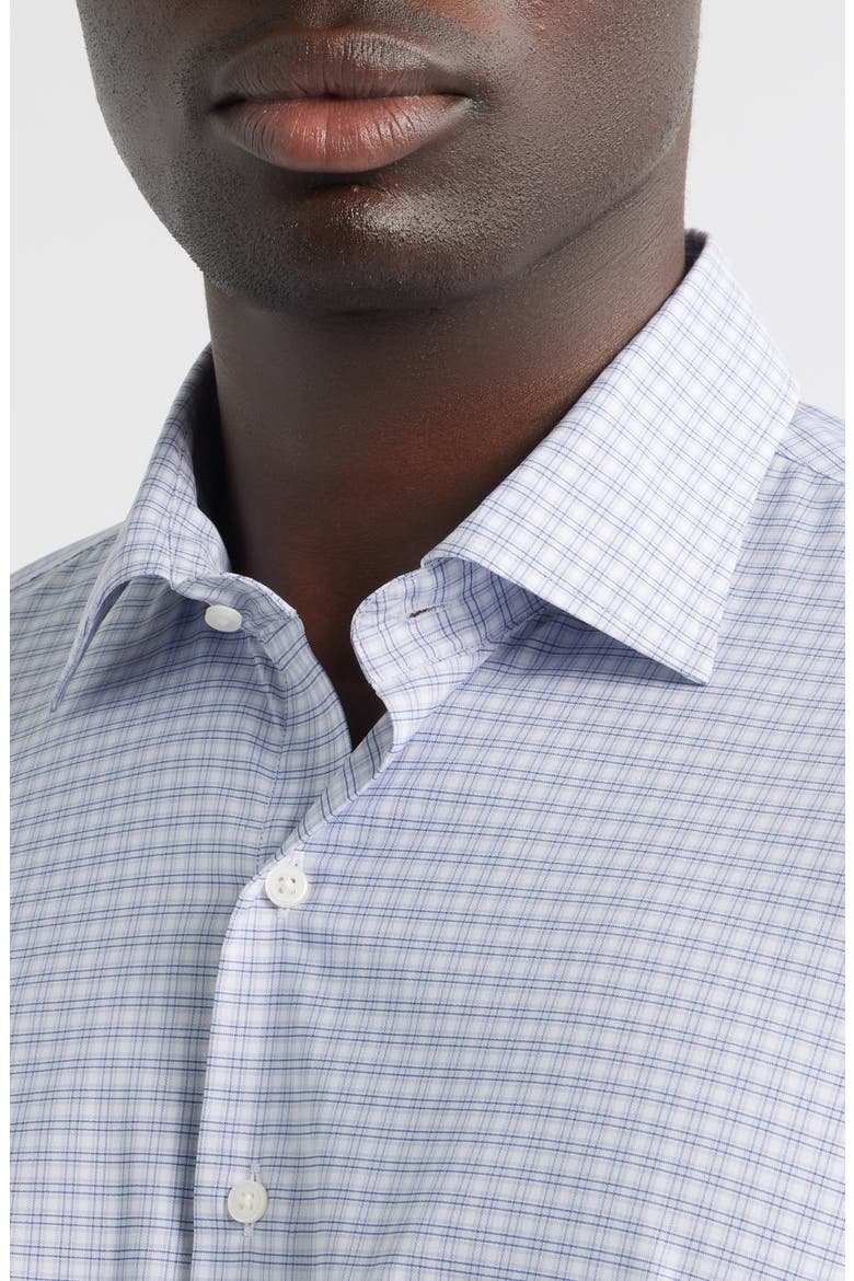 Phillip Performance Twill Button-Up Shirt, Alternate, color, LIGHT VIOLET