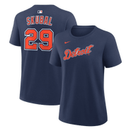 Nike Women's Nike Tarik Skubal Navy Detroit Tigers Name & Number T-Shirt