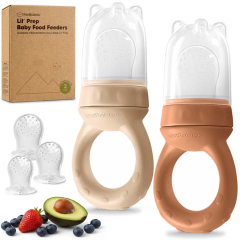 2-Pack Lil' Prep Baby Food Feeders