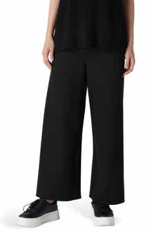 Eileen Fisher Ponte Wide Leg Pants