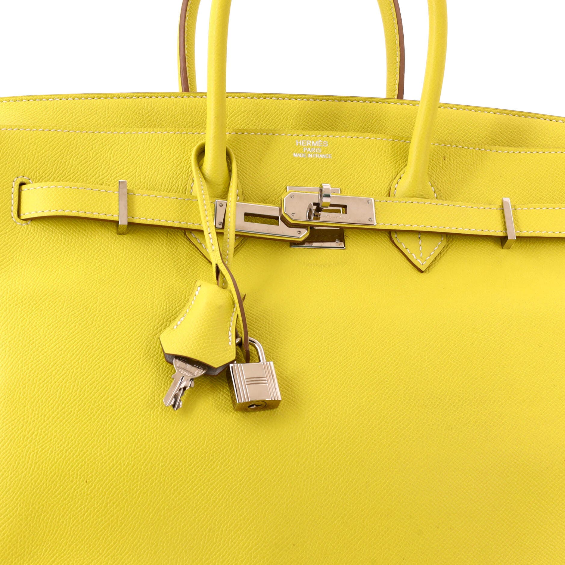 Candy Birkin Bag Epsom 35, Alternate, color, Yellow