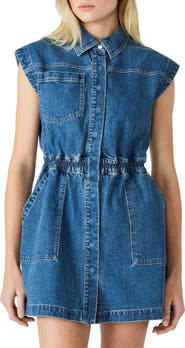 Steve Madden Robbie Denim Minidress