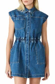 Robbie Denim Minidress
