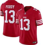 Nike Men's Nike Brock Purdy Scarlet San Francisco 49ers Team Vapor F.U.S.E. Stitched Limited Jersey